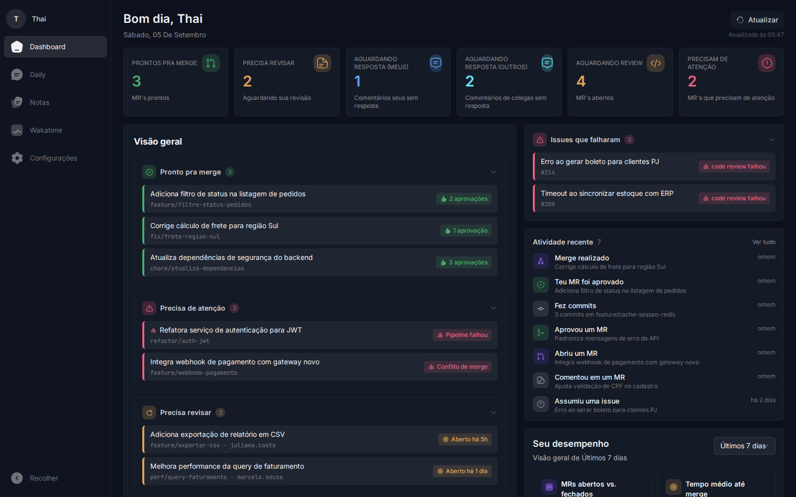 Bom dia Dev project screenshot placeholder